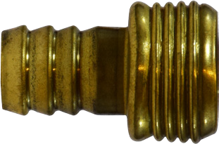 WROUGHT BRASS COUPLINGS - Male end only